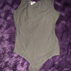 NWT green bodysuit